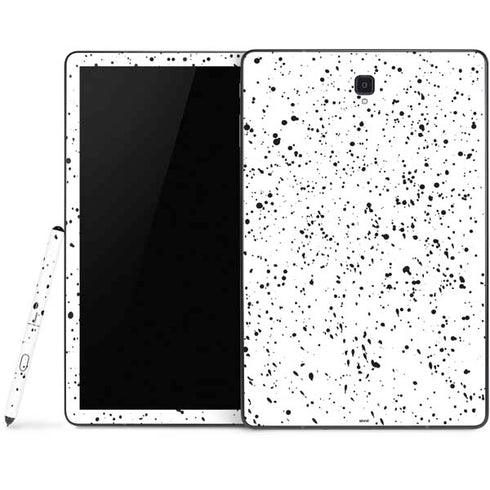 White Speckle Samsung Galaxy Tab Skin