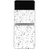 White Speckle Galaxy Z Flip3 5G Skin
