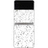 White Speckle Galaxy Z Flip4 5G Skin