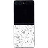 White Speckle Galaxy Z Flip5 5G Skin