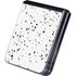 White Speckle Galaxy Z Flip5 5G Skin