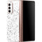 White Speckle Galaxy Z Fold2 5G Skin