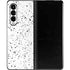White Speckle Galaxy Z Fold3 5G Skin