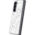 White Speckle Galaxy Z Fold5 5G Skin