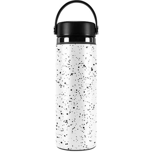 White Speckle Hydro Flask 20oz Wide Mouth Skin