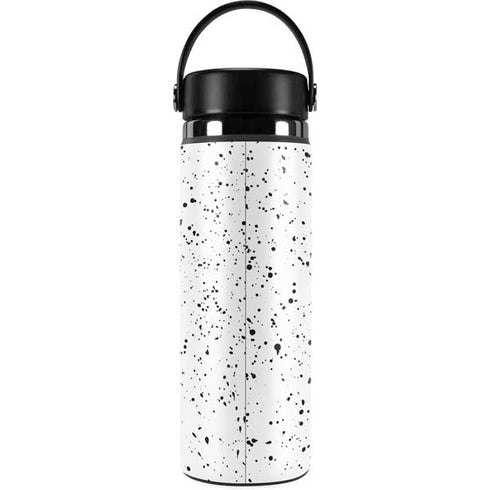White Speckle Hydro Flask 20oz Wide Mouth Skin
