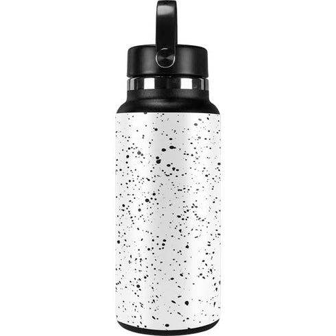 White Speckle Hydro Flask 32oz Wide Mouth Skin