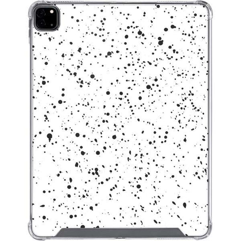 White Speckle iPad Pro 12.9in (2020) Clear Case