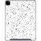 White Speckle iPad Pro 12.9in (2020) Clear Case