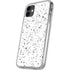 White Speckle iPhone 11 Clear Case