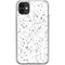 White Speckle iPhone 11 Clear Case