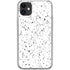 White Speckle iPhone 11 Clear Case