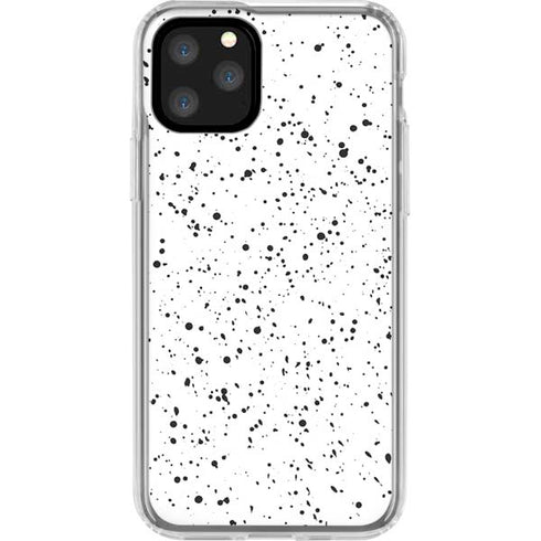 White Speckle iPhone 11 Pro Clear Case