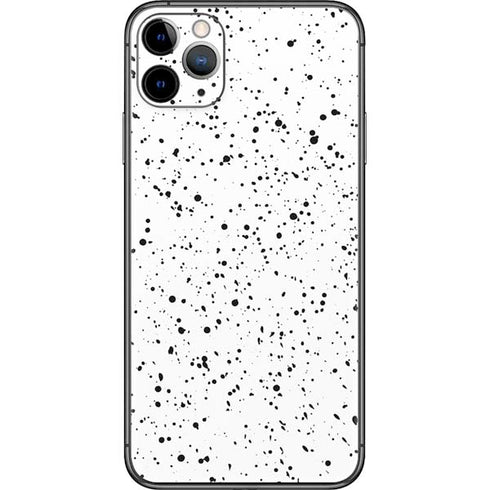 White Speckle iPhone 11 Pro Max Skin