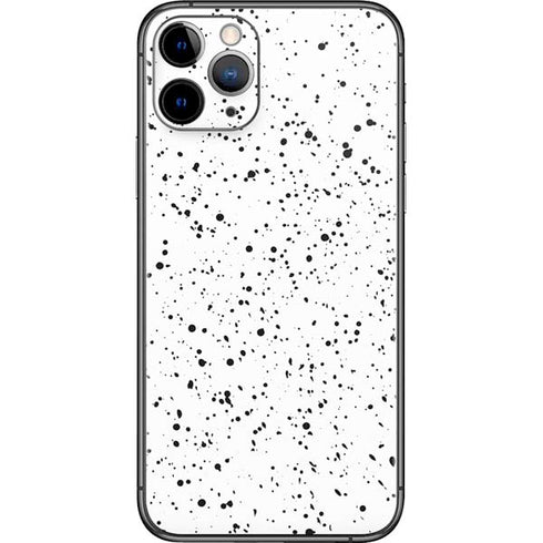 White Speckle iPhone 11 Pro Skin