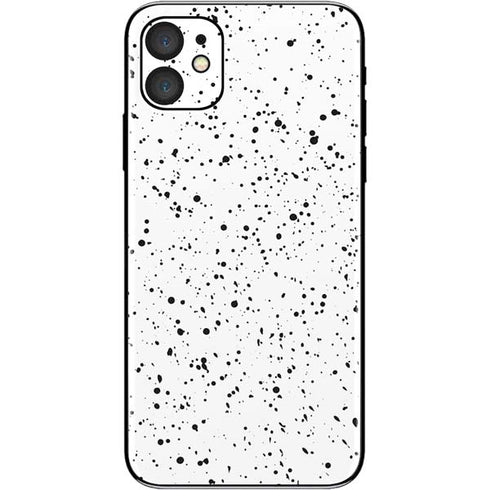 White Speckle iPhone 11 Skin