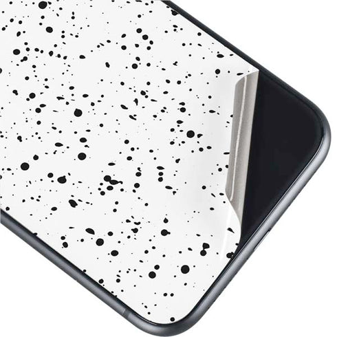 White Speckle iPhone 11 Skin