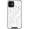 White Speckle iPhone 12 Clear Case