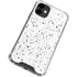 White Speckle iPhone 12 Clear Case