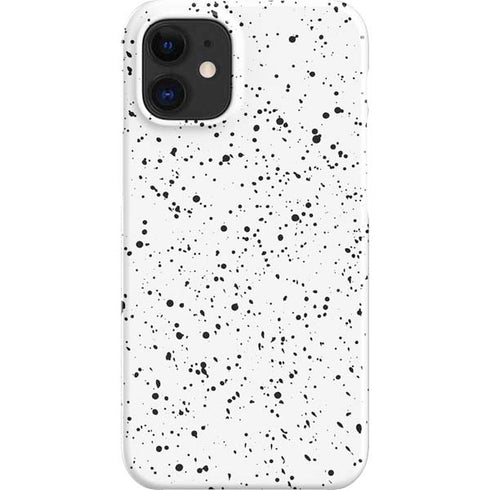 White Speckle iPhone 12 Mini Lite Case