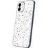 White Speckle iPhone 12 Mini Skin