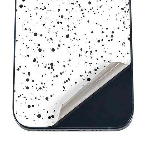 White Speckle iPhone 12 Mini Skin