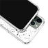 White Speckle iPhone 12 Pro Max Clear Case