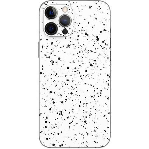 White Speckle iPhone 12 Pro Max Skin