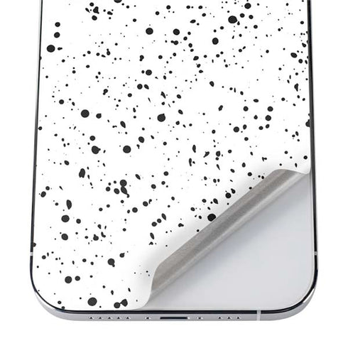 White Speckle iPhone 12 Pro Max Skin