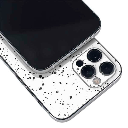 White Speckle iPhone 12 Pro Max Skin