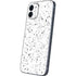 White Speckle iPhone 12 Skin