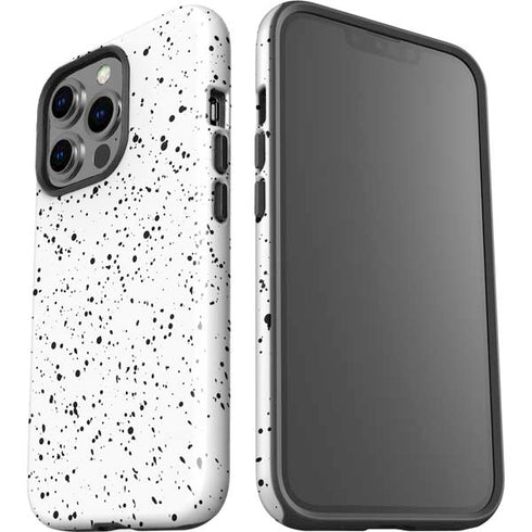 White Speckle iPhone 14 Pro Impact Case