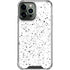 White Speckle iPhone 14 Pro Max Clear Case
