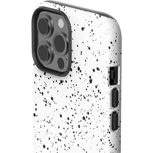 White Speckle iPhone 15 Pro Max Impact Case