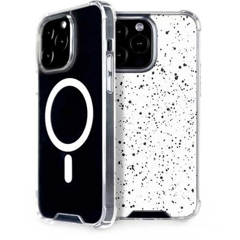 White Speckle iPhone 15 Pro Max MagSafe Case