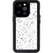 White Speckle iPhone 14 Pro Waterproof Case