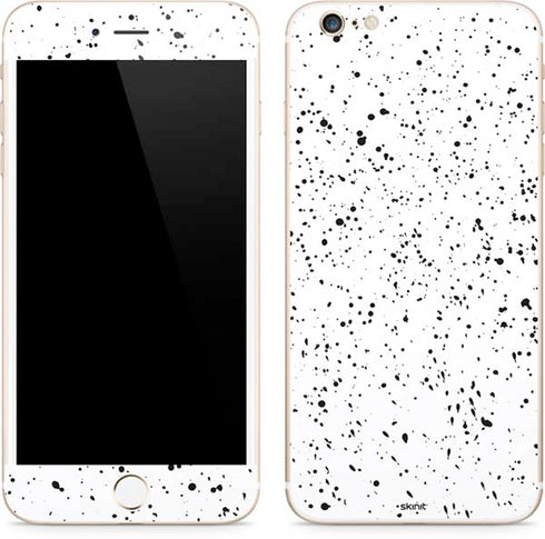 White Speckle iPhone 6/6s Plus Skin
