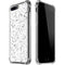 White Speckle iPhone 7/8 Plus Clear Case