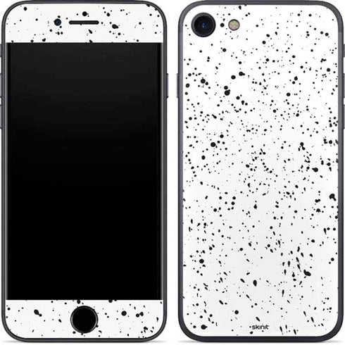 White Speckle iPhone 7 Skin