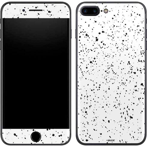 White Speckle iPhone 8 Plus Skin