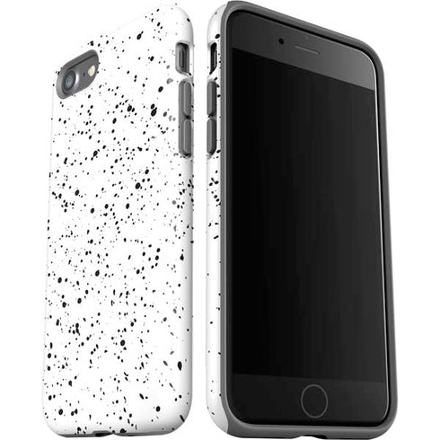 White Speckle iPhone SE (2nd & 3rd Gen) Pro Case