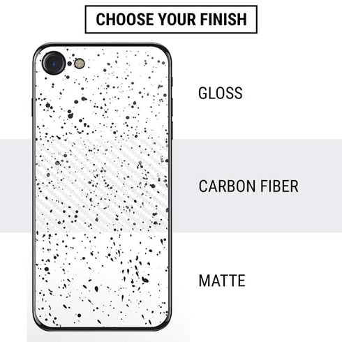 White Speckle iPhone SE (2nd & 3rd Gen) Skin