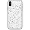 White Speckle iPhone X Skin
