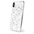 White Speckle iPhone X Skin