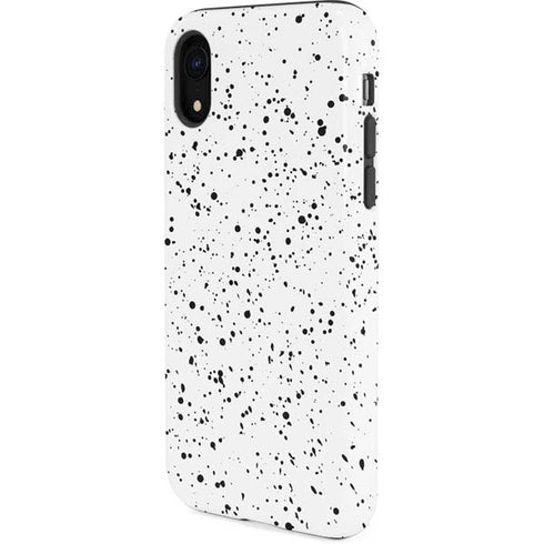 White Speckle iPhone XR Pro Case