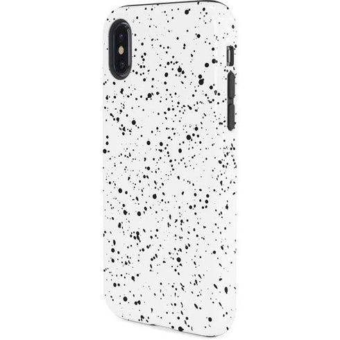 White Speckle iPhone XS Pro Case