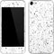 White Speckle Apple iPod Skin