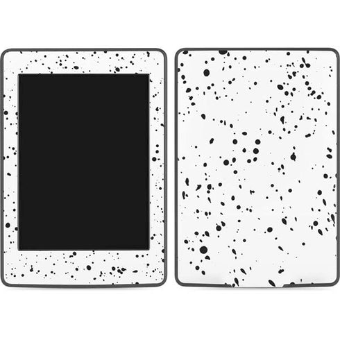 White Speckle Amazon Kindle Skin