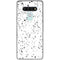 White Speckle LG Stylo 6 Clear Case