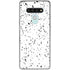 White Speckle LG Stylo 6 Clear Case
